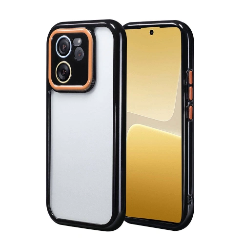 Xiaomi Mi 13T Kılıf Kamera Korumalı Renkli Kenar ve Çerçeve Tasarımlı Redclick Vitamin Kapak