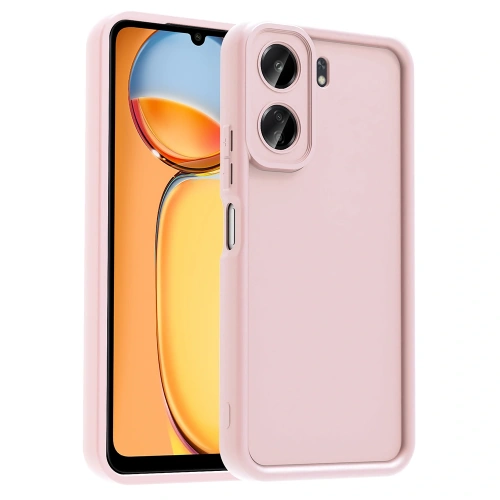 Xiaomi Poco C65 Kılıf Kamera Korumalı Redclick Ananas Kapak