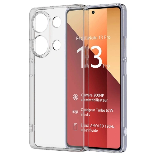 Xiaomi Redmi Note 13 Pro 4G Kılıf Redclick Süper Silikon Kapak