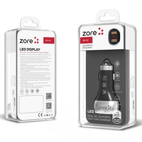 Redclick Zr-c2 Micro 2 İn 1 Araç Şarj Seti