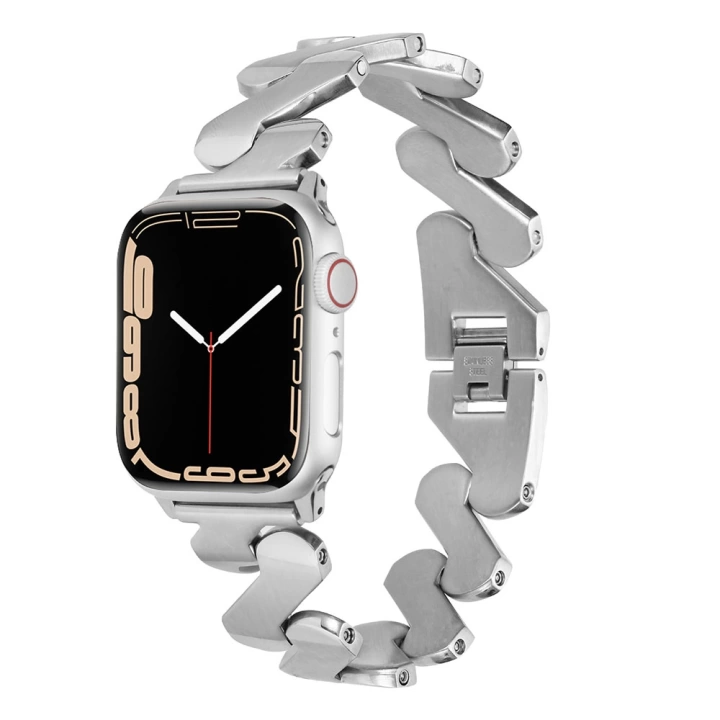 ​​​apple Watch 38mm Kordon Krd-80 Metal Strap Kayış