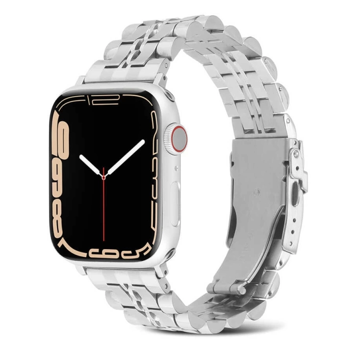 ​​​apple Watch 7 45mm Krd-54 Metal Kordon