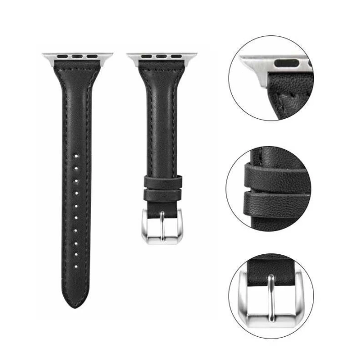 ​​​apple Watch Ultra 49mm Kordon Krd-28 Deri Strap Kayış