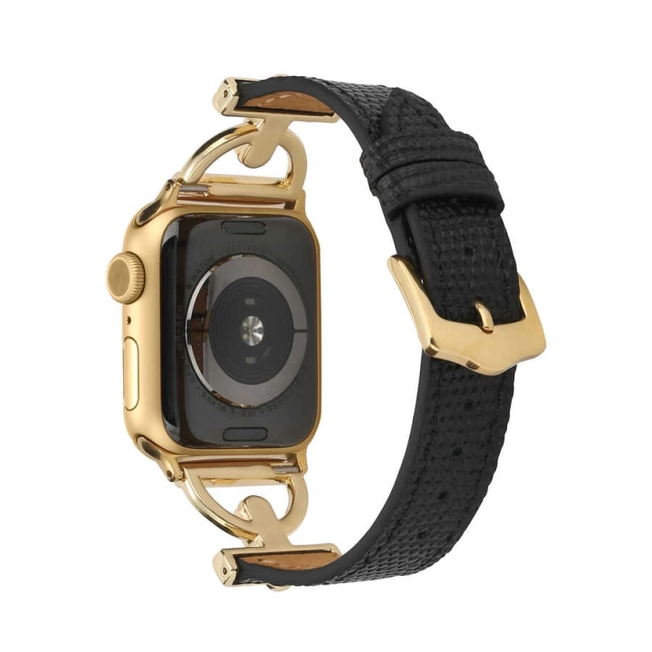 ​​​apple Watch Ultra 49mm Kordon Krd-53 Deri Strap Kayış