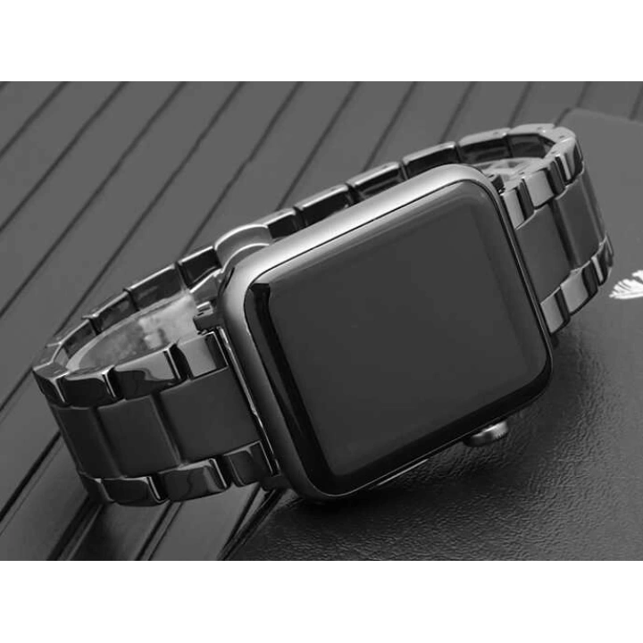 ​​​apple Watch Ultra 49mm Kordon Mat Seramik Metal Strap Kayış