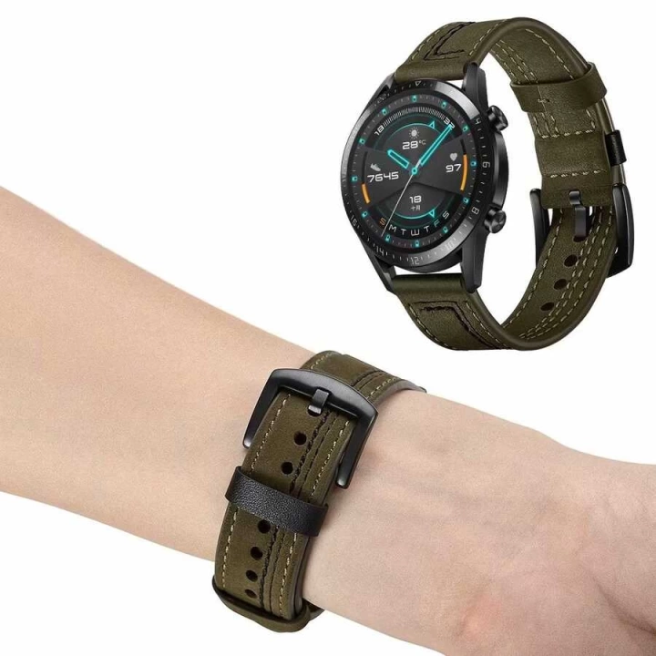 ​​galaxy Watch 42mm (20mm) Krd-19 Deri Kordon