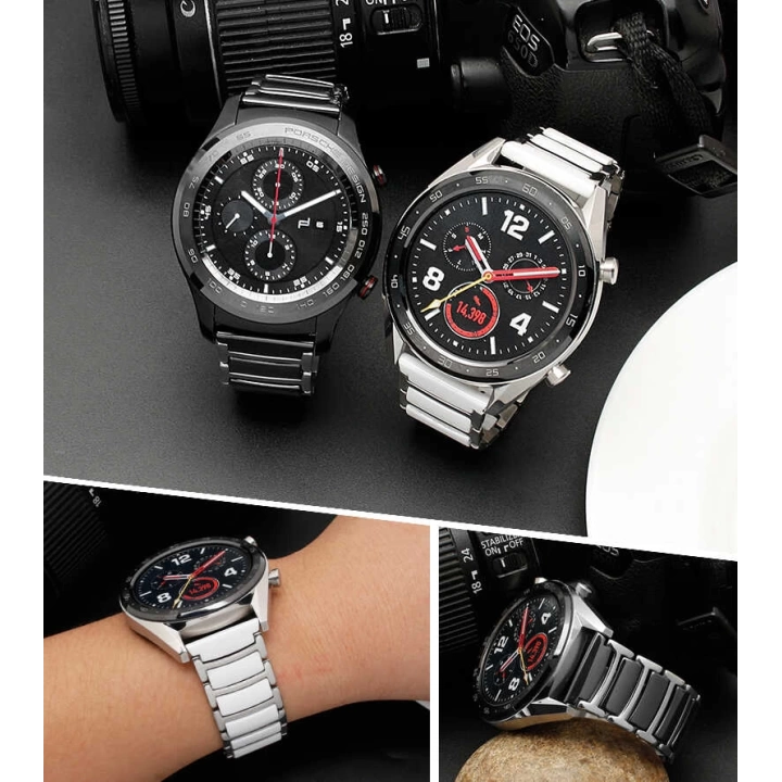 ​​galaxy Watch 42mm (20mm) Seramik Metal Kordon