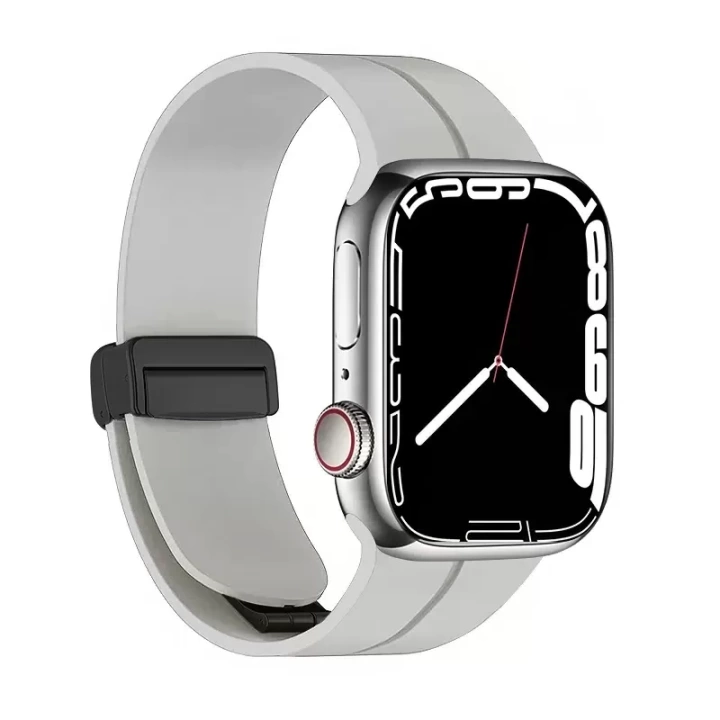 Apple Watch 10 Serisi 46mm Redclick KRD-84 Silikon Modern Tasarım Kordon