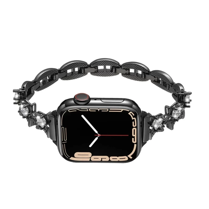 Apple Watch 7 45mm Redclick KRD-104 Kadın Bilezik Metal Kordon