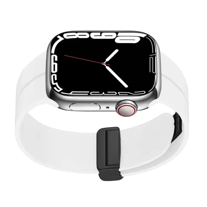 Apple Watch 10 Serisi 46mm Redclick KRD-84 Silikon Modern Tasarım Kordon