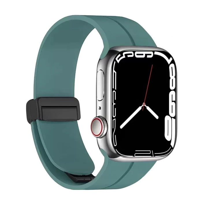 Apple Watch 10 Serisi 46mm Redclick KRD-84 Silikon Modern Tasarım Kordon