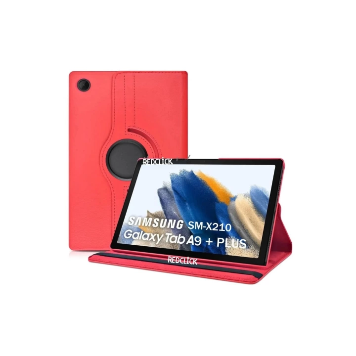 Galaxy Tab A9 Plus X210 11 İnç Redclick Dönebilen Yatay Dikey Standlı Kılıf