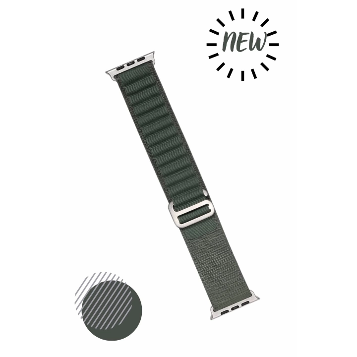 Apple Watch Ultra Ultra 2 49mm Redclick Band-74 Hasır Kordon