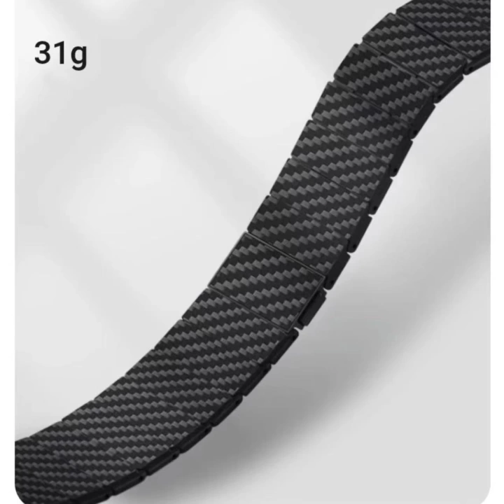 Apple Watch Ultra Ultra 2 49mm Redclick KRD-90 600D Karbon Fiber Hafif Lüx Kordon