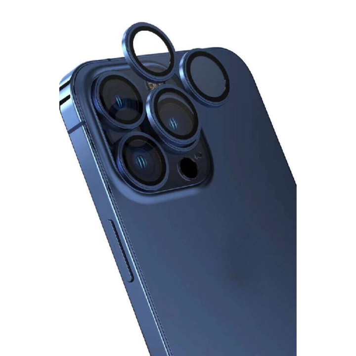 Apple iPhone 15 Pro Redclick CL-15 Parmak İzi Bırakmayan Anti-Reflective Kamera Lens Koruyucu