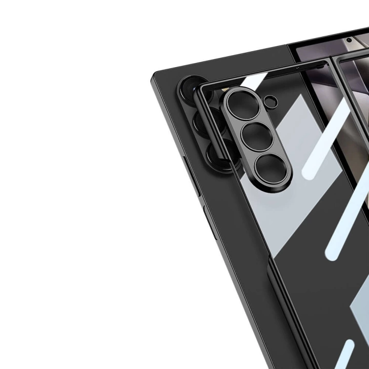 Galaxy Z Fold 6 Kılıf Redclick Full Camlı Kıpta Kapak