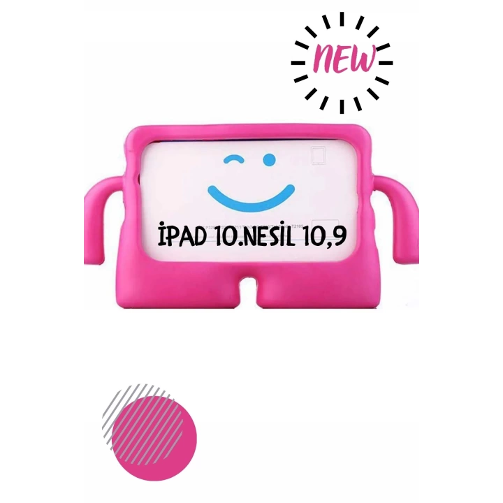 Apple iPad 10.9 2022 10.Nesil Ekran Koruyucu Hediye Çocuklar İçin Tablet Kılıfı