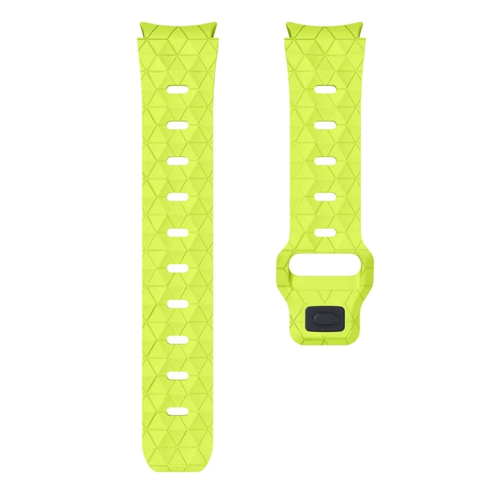 Galaxy Watch 4 5 6 Pro Redclick KRD-116 20mm Futbol Desenli Spor Tasarımlı Silikon Kordon