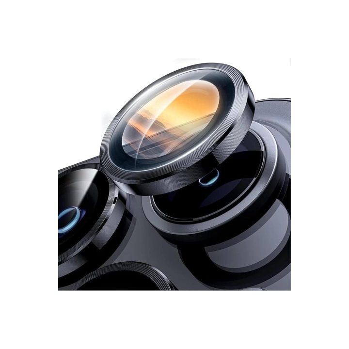 Apple iPhone 16 Pro Max Redclick CL Premium Safir Parmak İzi Bırakmayan Kamera Koruma Lens Koruyucu
