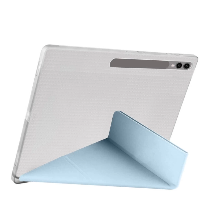 Galaxy Tab S10 Ultra Kılıf Redclick Tri Folding Kalem Bölmeli Standlı Tablet Kılıf