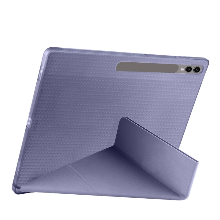 Galaxy Tab S10 Ultra Kılıf Redclick Tri Folding Kalem Bölmeli Standlı Tablet Kılıf