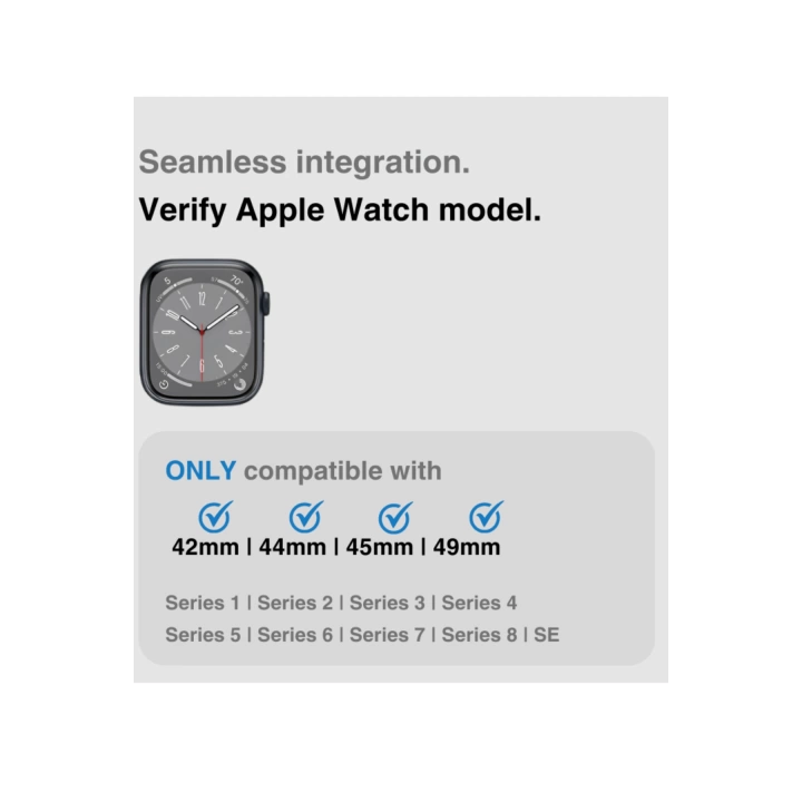 Apple Watch 10 Serisi 46mm Redclick Krd-75 Terletmez Dalgalı Tasarım Silikon Kordon