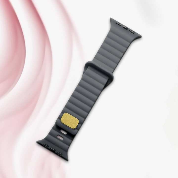 Apple Watch 10 46mm Redclick Krd-73 Şeritli Ultra Hafif Silikon Kordon