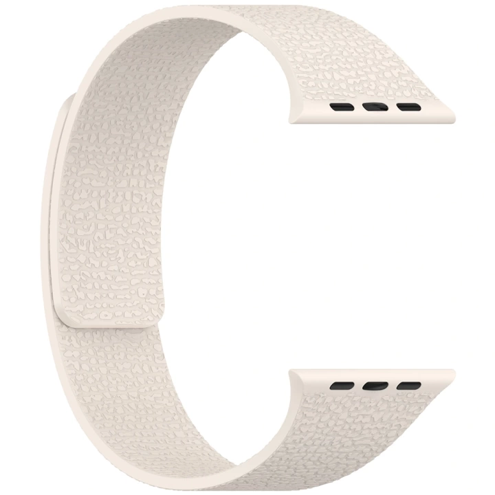 Apple Watch 10 46mm Redclick KRD-136 Kabartma Desenli Mıknatıslı Silikon Kordon