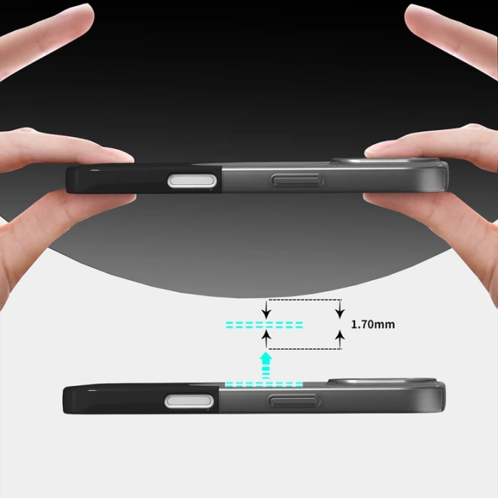 Apple iPhone 16 Kılıf M-Safe Şarj Özellikli Mıknatıslı Redclick Duble Kapak