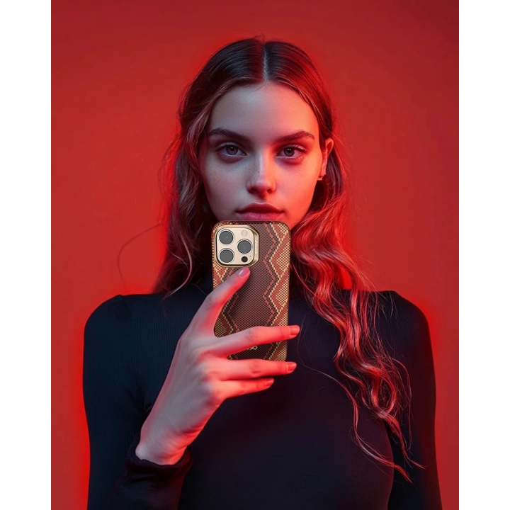 Apple iPhone 16 Pro Max Kılıf M-safe Şarj Özellikli Raptic Aramid Skin Bionic Serisi Kapak