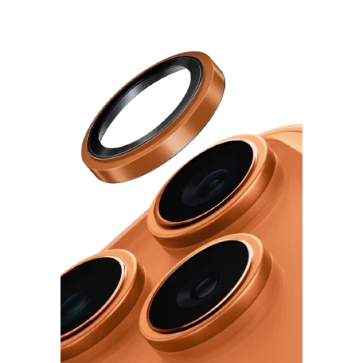 Apple iPhone 17 Pro Max Redclick CL-12 Premium Safir Parmak İzi Bırakmayan Anti-Reflective Kamera Lens Koruyucu