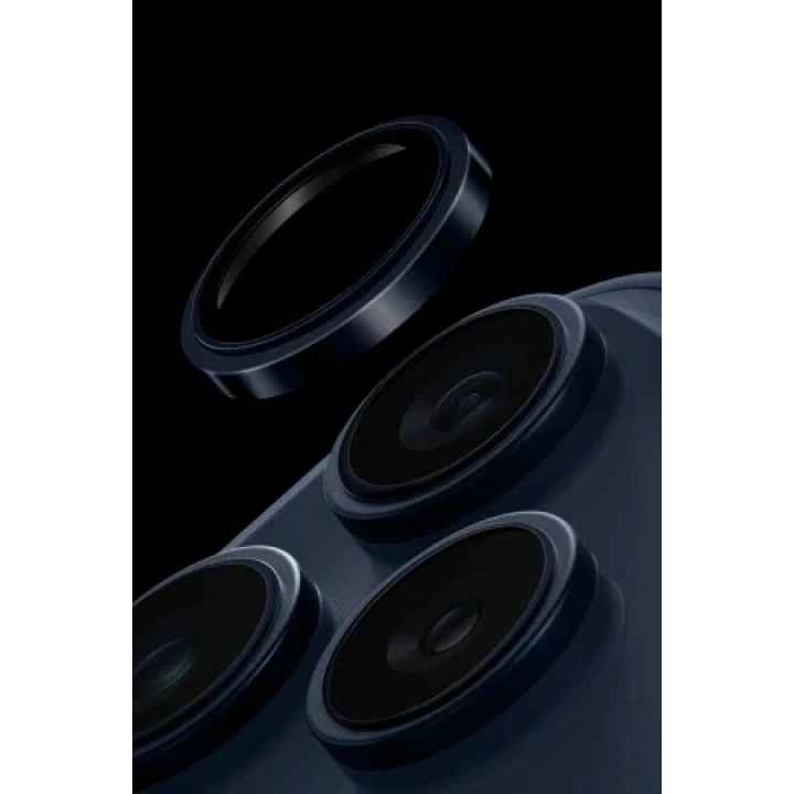 Apple iPhone 17 Pro Redclick CL-12 Premium Safir Parmak İzi Bırakmayan Anti-Reflective Kamera Lens Koruyucu