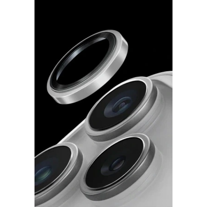Apple iPhone 17 Pro Redclick CL-12 Premium Safir Parmak İzi Bırakmayan Anti-Reflective Kamera Lens Koruyucu