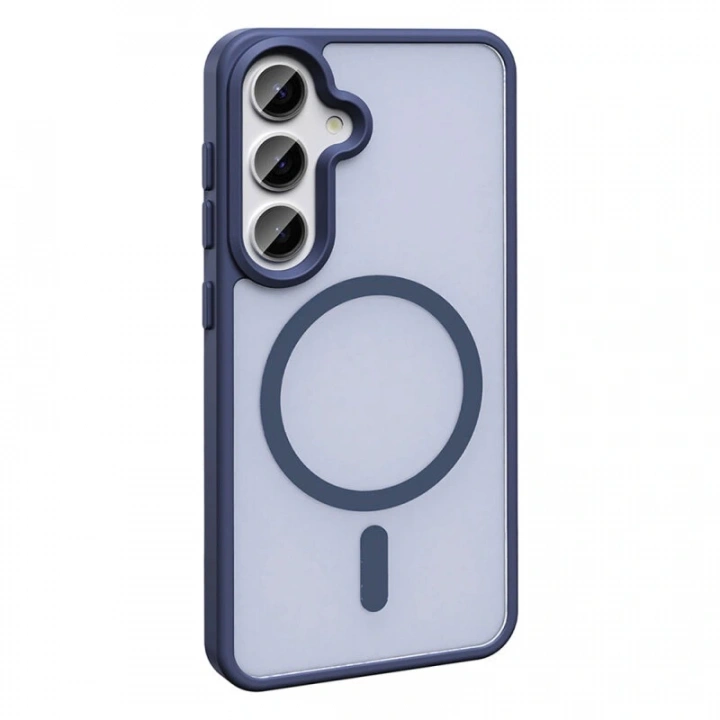 Galaxy S25 FE Kılıf M-safe Şarj Özellikli Mat Arka Yüzey Redclick Sio Kapak