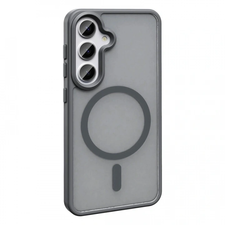 Galaxy S25 FE Kılıf M-safe Şarj Özellikli Mat Arka Yüzey Redclick Sio Kapak