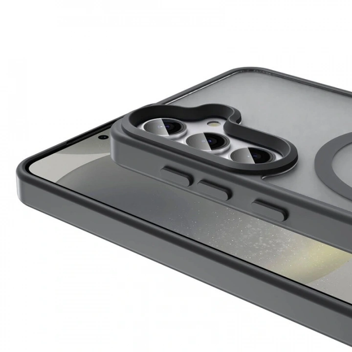 Galaxy S25 FE Kılıf M-safe Şarj Özellikli Mat Arka Yüzey Redclick Sio Kapak