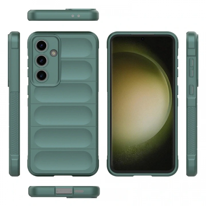 Galaxy S25 FE Kılıf Esnek TPU Oyuklu Arka Yüzey Tasarımlı Redclick Etnik Silikon Kapak