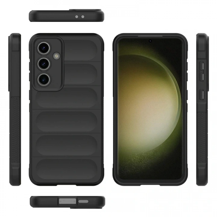 Galaxy S25 FE Kılıf Esnek TPU Oyuklu Arka Yüzey Tasarımlı Redclick Etnik Silikon Kapak