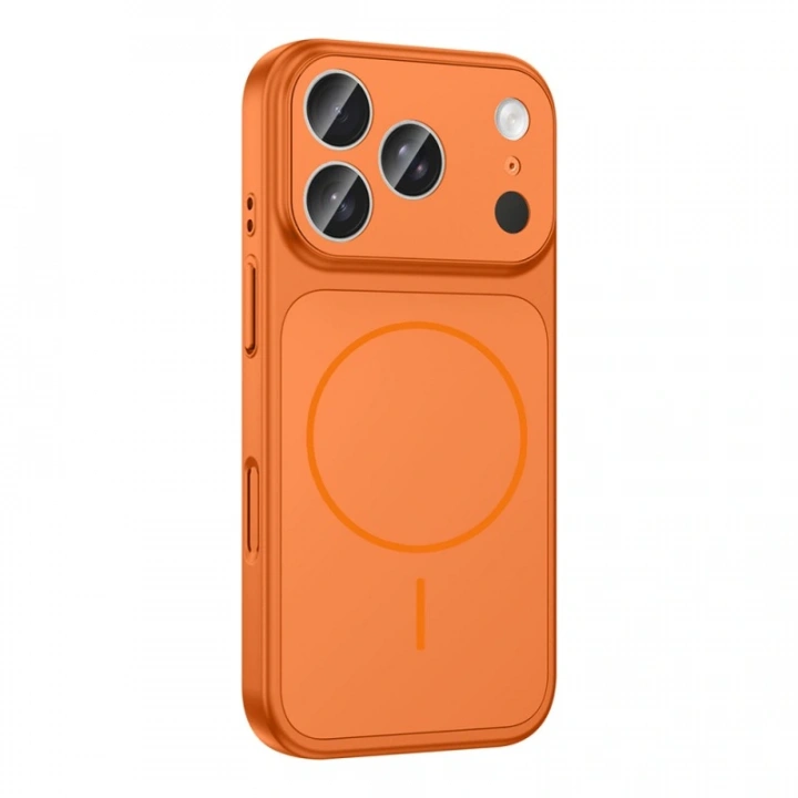 Apple iPhone 17 Pro Max Kılıf Redclick M-Safe Şarj Özellikli Kamera Korumalı Formen Kapak