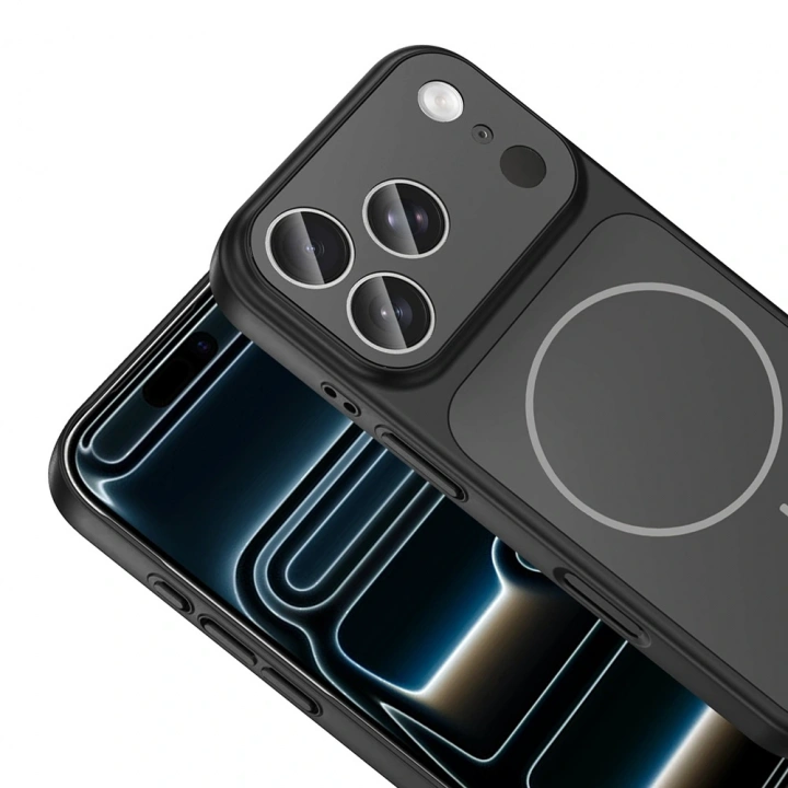 Apple iPhone 17 Pro Kılıf Redclick M-Safe Şarj Özellikli Kamera Korumalı Formen Kapak