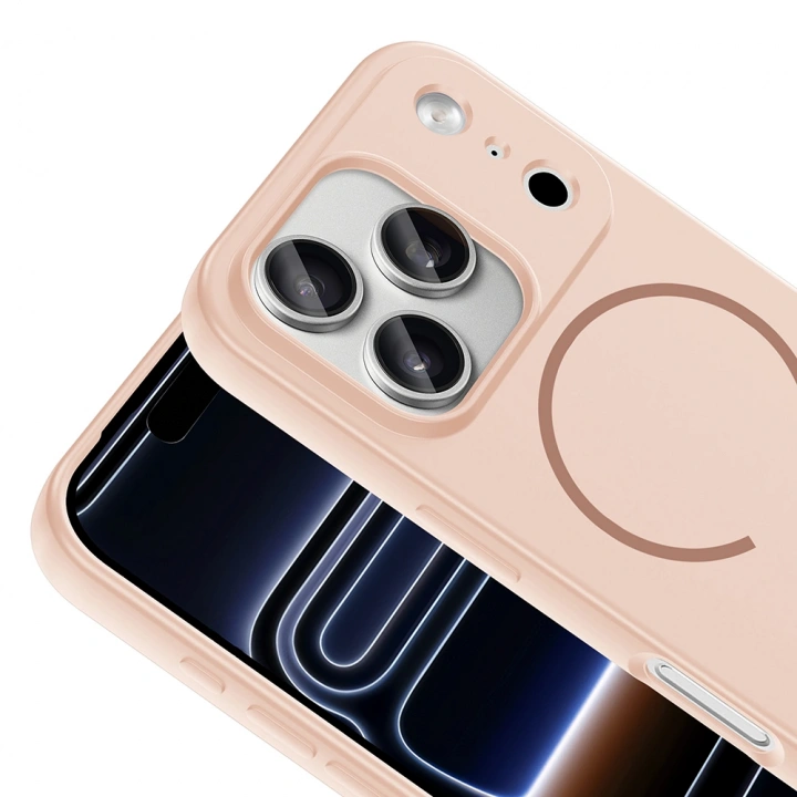 Apple iPhone 17 Pro Kılıf M-safe Şarj Özellikli Redclick Meta Kapak