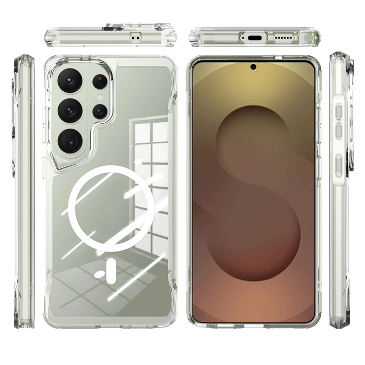 Galaxy S26 Ultra Kılıf Redclick M-safe Şarj Özellikli T-Max M-safe Kapak