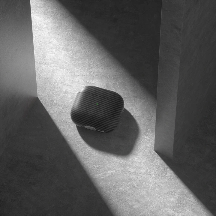 Apple Airpods 4 Redclick Airbag 43 600D Karbon Fiber Kulaklık Kılıfı