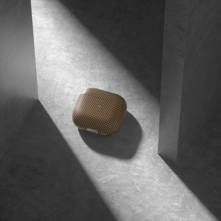 Apple Airpods 4 Redclick Airbag 43 600D Karbon Fiber Kulaklık Kılıfı