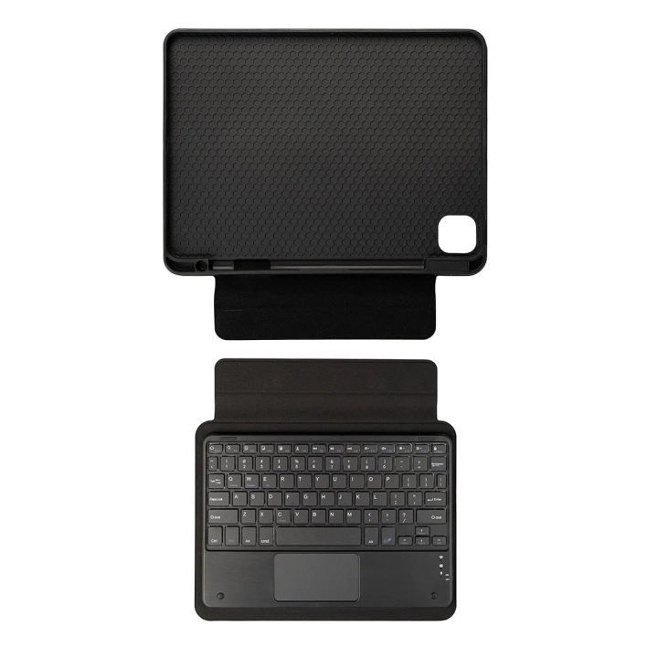 Apple iPad 11.Nesil 2025 Redclick Border Keyboard Bluetooh Bağlantılı Standlı Klavyeli Tablet Kılıfı