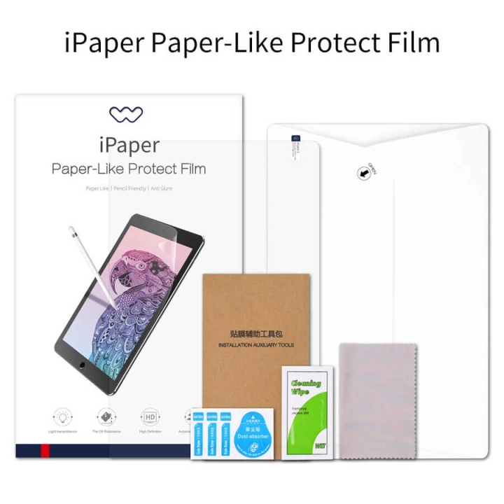 Apple İpad 9.7 2018 (6.nesil) ​wiwu İpaper Like Tablet Ekran Koruyucu
