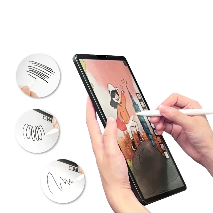 Apple iPad Mini 7 2024 Kağıt Hisli Mat ​​​​​​​​​​​​​​​Redclick Paper Like Ekran Koruyucu