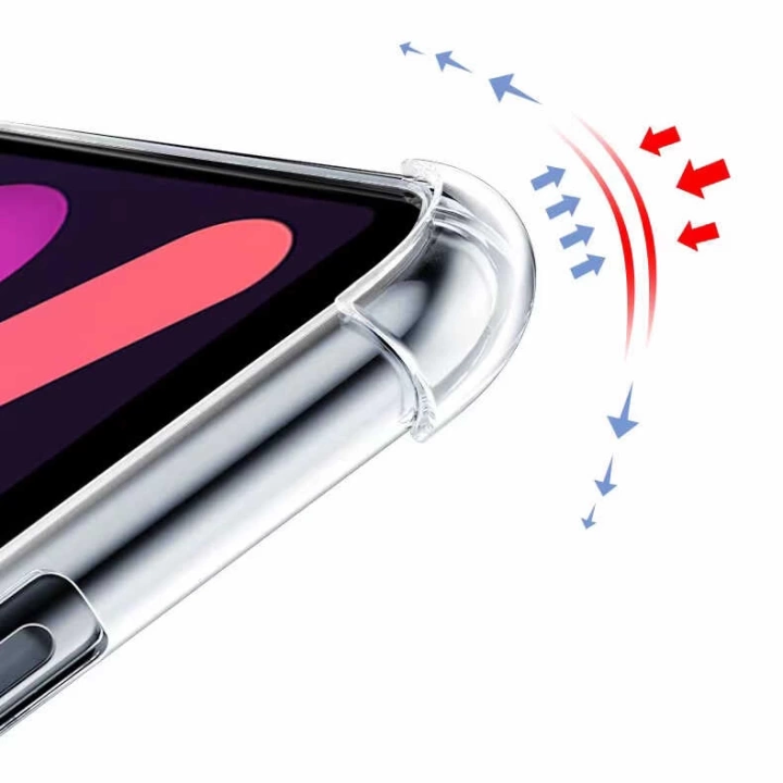 Apple İpad Mini 2021 (6.nesil) Kılıf Redclick Tablet Nitro Anti Shock Silikon Kapak