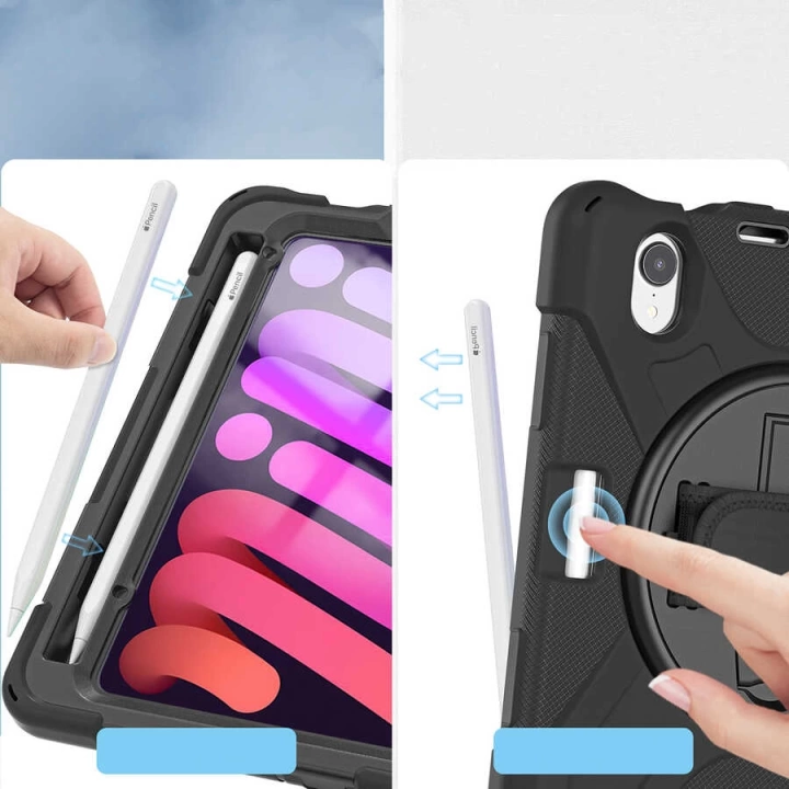 Apple İpad Mini 2021 (6.nesil) Redclick Defender Tablet Silikon
