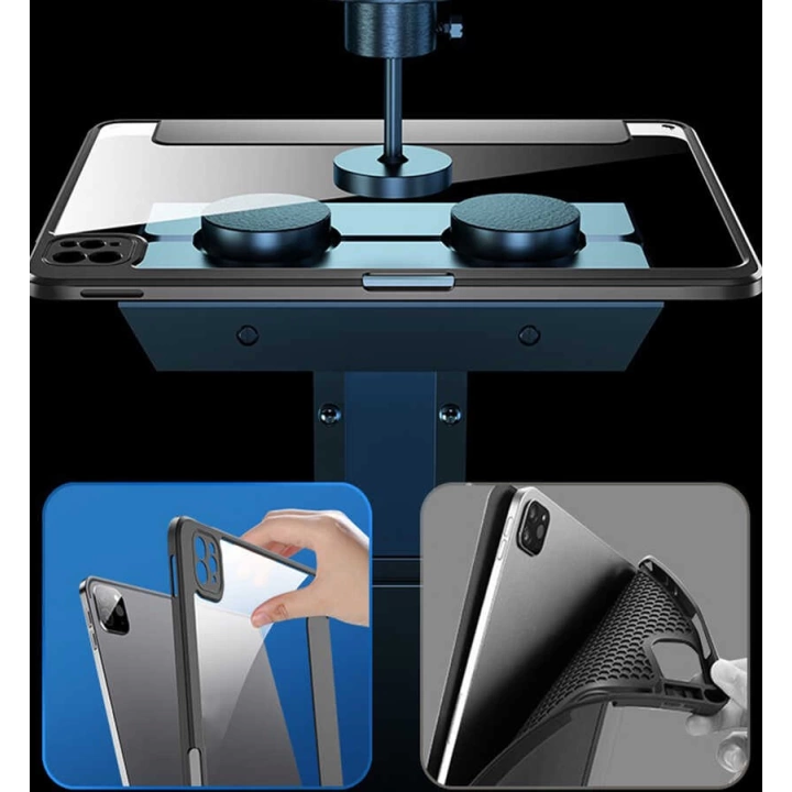 Apple İpad Pro 10.5 (7.nesil) Kılıf Redclick Nort Arkası Şeffaf Standlı Kılıf